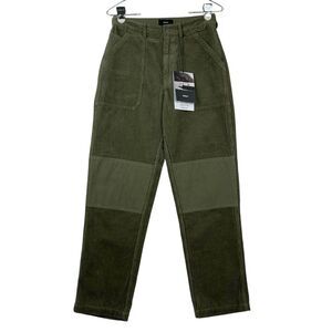 Finisterre Basset Cord Trouser Mens W28 Olive Green Organic Cotton Corduroy Work